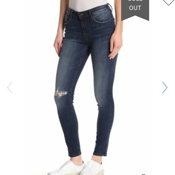 Vigoss Marley super skinny stretch distressed jeans plus size‎ 18W 22W new!!! - Picture 1 of 16